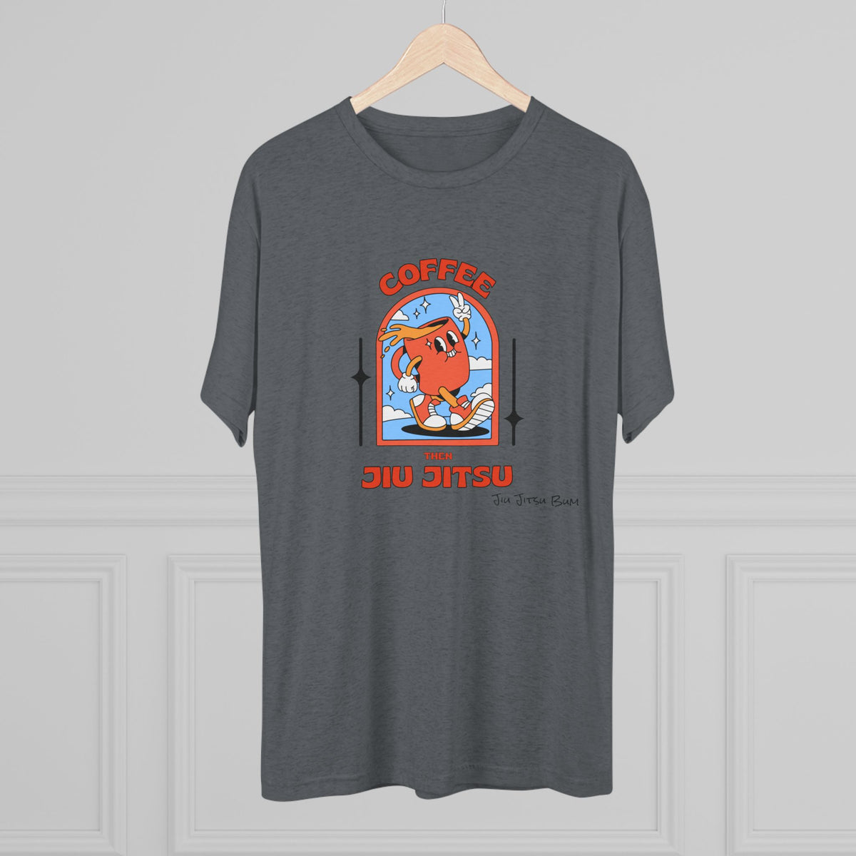 Coffee then Jiu Jitsu Tee (light)