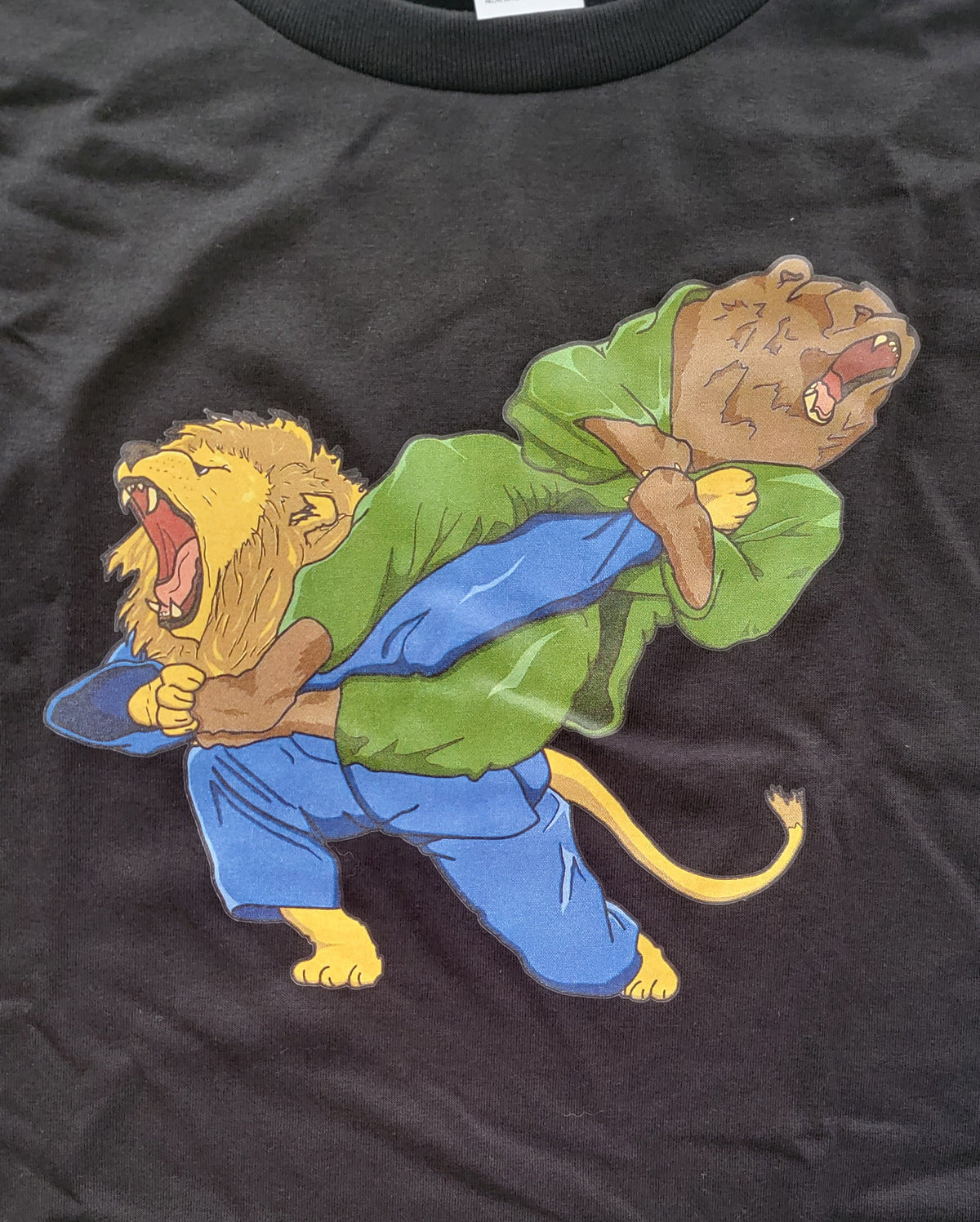 Bear v Lion Tee