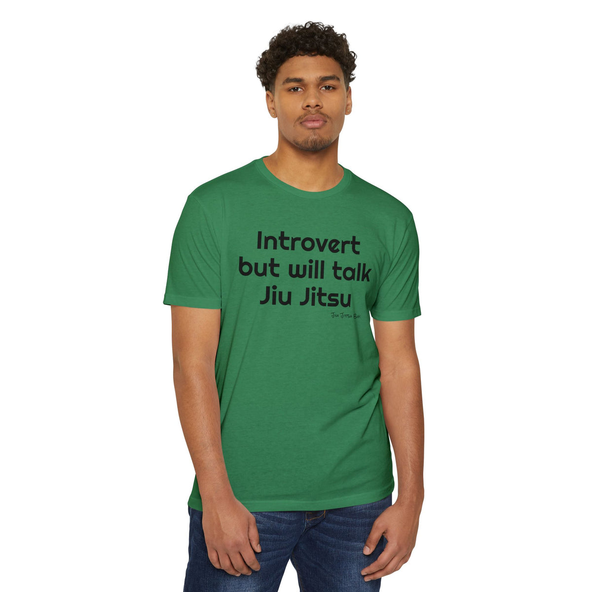 Introvert Jiu Jitsu Unisex CVC Jersey T-shirt