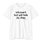 Introvert Jiu Jitsu Unisex CVC Jersey T-shirt
