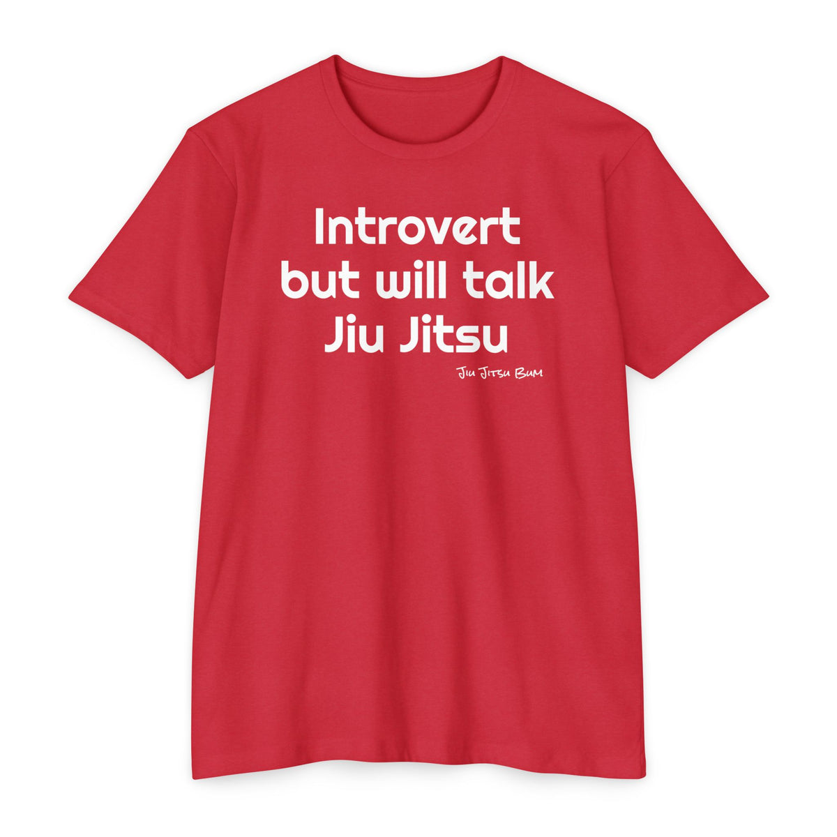Introvert Jiu Jitsu Unisex CVC Jersey T-shirt