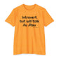 Introvert Jiu Jitsu Unisex CVC Jersey T-shirt