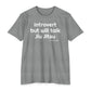 Introvert Jiu Jitsu Unisex CVC Jersey T-shirt