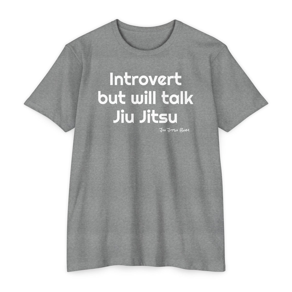 Introvert Jiu Jitsu Unisex CVC Jersey T-shirt