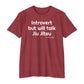 Introvert Jiu Jitsu Unisex CVC Jersey T-shirt