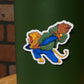 Bear v Lion Sticker