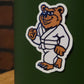 Ranked jiu jitsu bear- sticker