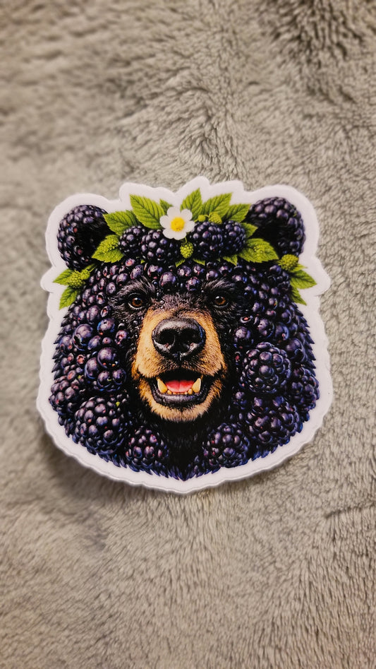 Berry Bear Sticker FULL SET (All 5 Flavors) - Save $10