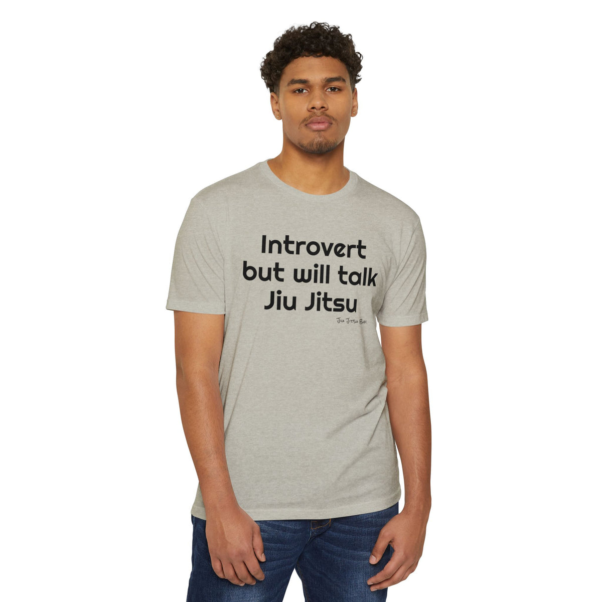 Introvert Jiu Jitsu Unisex CVC Jersey T-shirt
