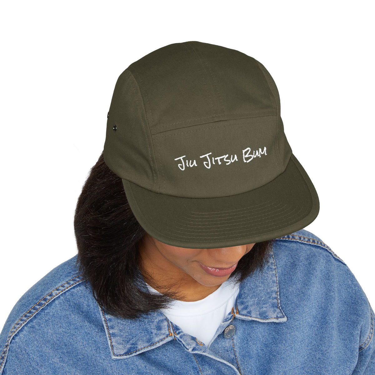 Jiu Jitsu Bum Embroidered 5 Panel Cap
