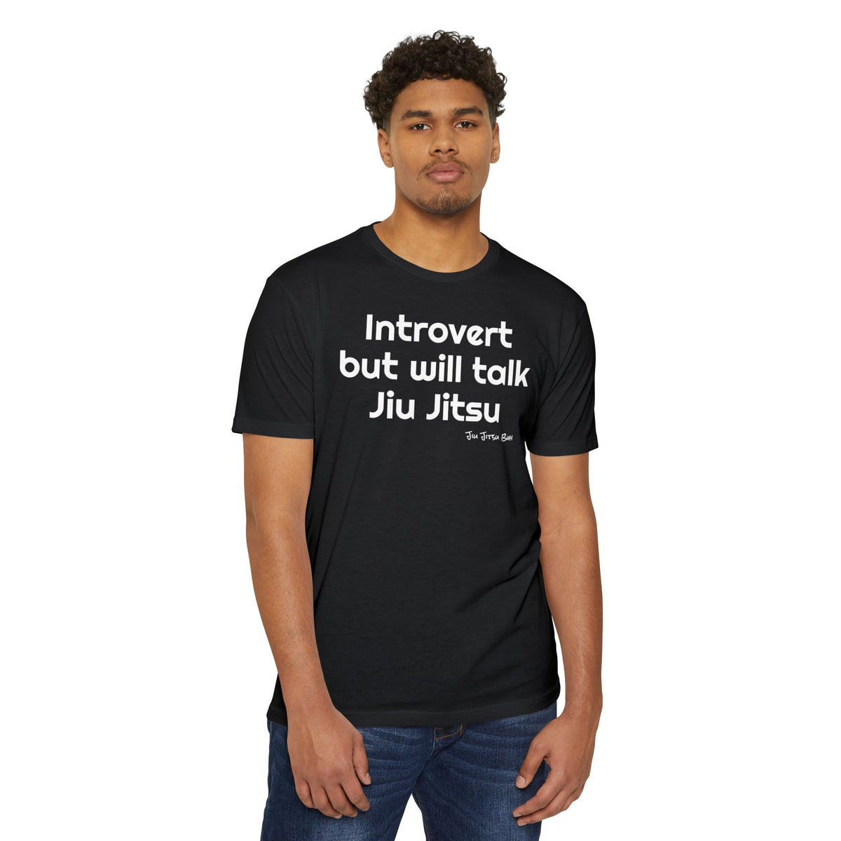 Introvert Jiu Jitsu Unisex CVC Jersey T-shirt