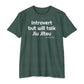 Introvert Jiu Jitsu Unisex CVC Jersey T-shirt